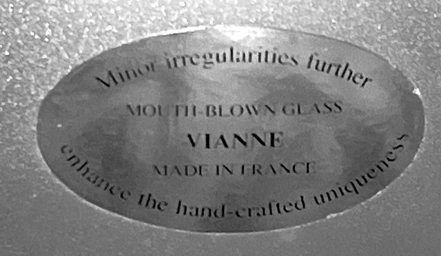 6” Vianne “Mouth Blown” Satin Etched Ball Glass Lamp Shade, Floral Scene 2-1/4" 2