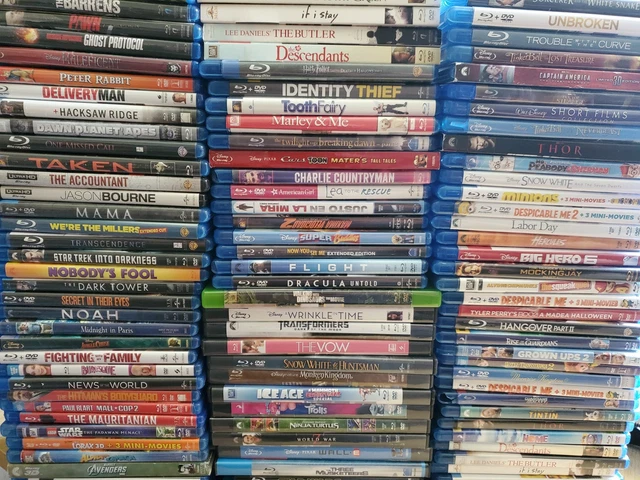 BLU RAY MOVIES Pick and Choose movies LOT Combined Shipping on all