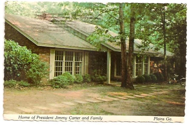 Vintage 1978 PC; Home Of President Jimmy Carter and Family; Plains Georgia