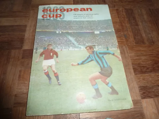 European Cup 1963 football book