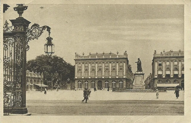 ANTIQUE POSTCARD of NANCY (54-MEURTHE AND MOSELLE) PLACE STANISLAS