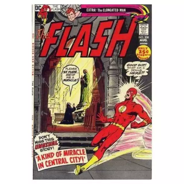 Flash (1959 series) #208 in Fine condition. DC comics [r;