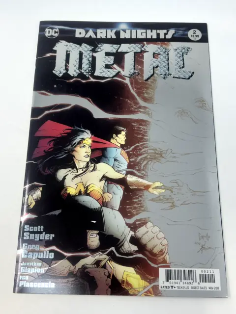 Dark Nights Metal 2 1St Cameo Appearance Batman Who Laughs Red Death (2017, Dc)