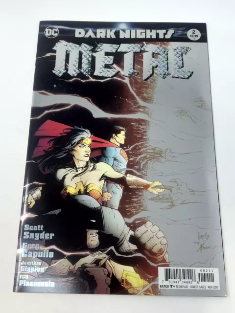 Dark Nights Metal 2 1St Cameo Appearance Batman Who Laughs Red Death (2017, Dc)