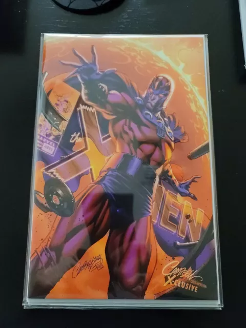 X-Men Legends 1 J Scott Campbell B Magneto Variant Nm