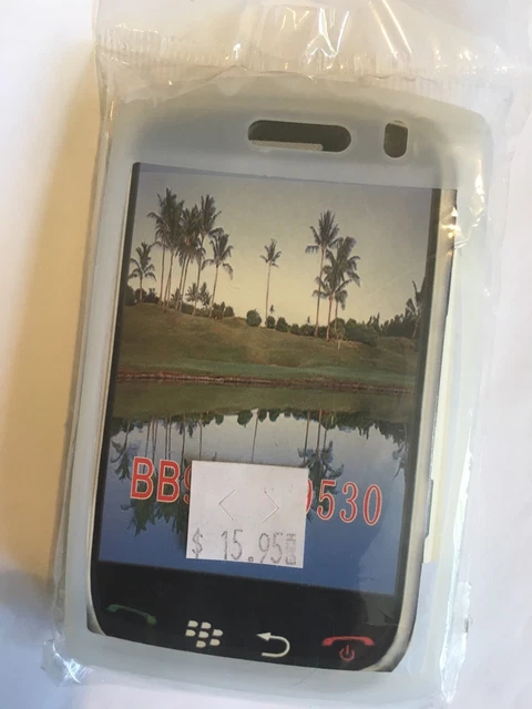 BlackBerry 9500 Storm,9530 Silicon Case White SCC5814 Brand New in Original pack