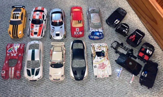 Scalextric Fly ? Scx ? Ninco Scrapyard Bodies Shells Spares Repair Joblot Bundle