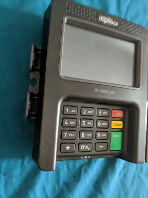 Ingenico iSC Touch 250 Credit Debit Card Reader MACHINE ONLY NO CABLES Terminal