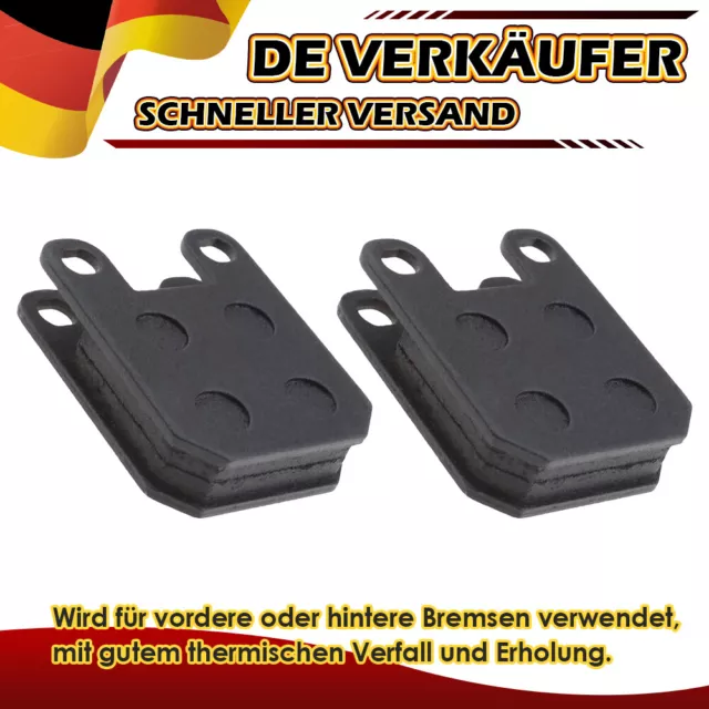 4 Pcs Bremsbeläge Set Vorne Hinten für Peugeot Speedfight 2 Jetforce C-Tech