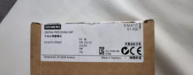 Siemens SIMATIC S7-300 CPU317F-2 PN/DP (6ES7317-2FK14-0AB0) nagelneu verpackt
