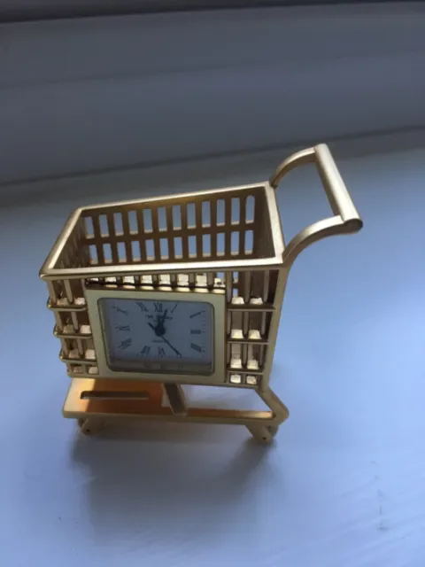 Miniature Clocks Gold Plated on Brass - Many different designs