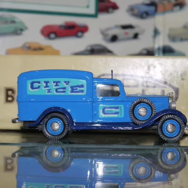 Brooklin 1/43 Scale BRK16 018B 1935 Dodge Van City Ice Delivery Blue mint