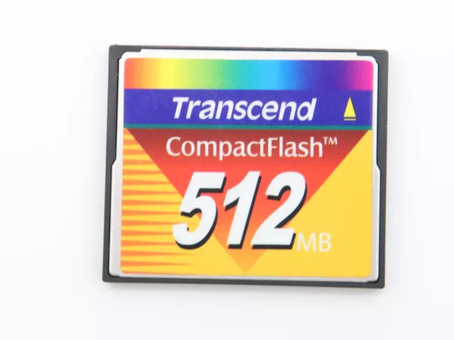 Transcend 512MB Sandisk Compactflash Cf Card