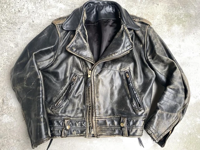 Blouson cuir Perfecto Cal's-Leather Ventura Taille L Leather Jacket