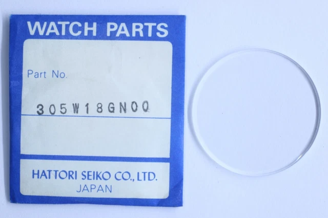 Verre De Remplacement Seiko Crystal Vintage - Référence 320W19GN00 - Pour Modèles 7009