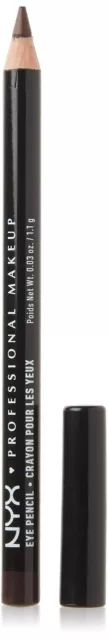 NYX PROFESSIONAL MAKEUP Slim Eye Pencil, Eyeliner Pencil - Dark Brown