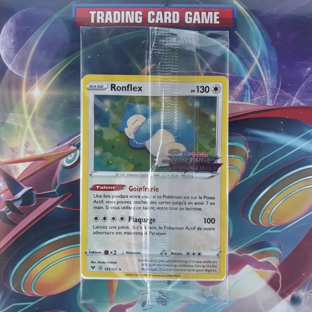 Ronflex 131/185 ☆ Holo Pokemon Bright Voltage Sealed Promo Card FR
