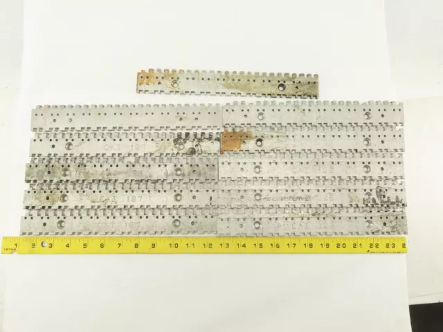 CAI Staple Grip Conveyor Belt Splice Staple Plates #125 & 187 Lot Of 11