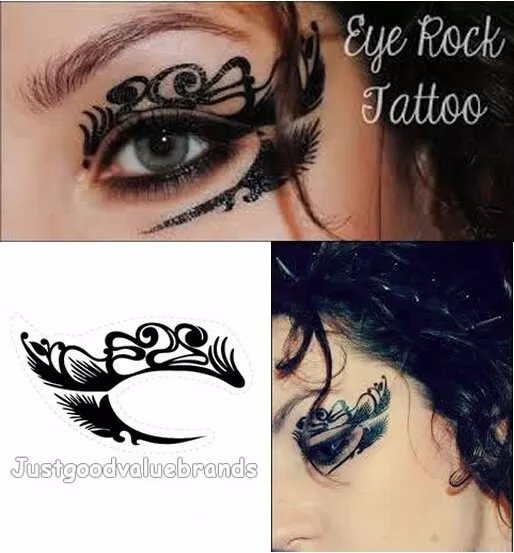 Lace Eye Sticker Eye Liner Eye Shadow Sticker Transfer Quality Temporary Tattoo