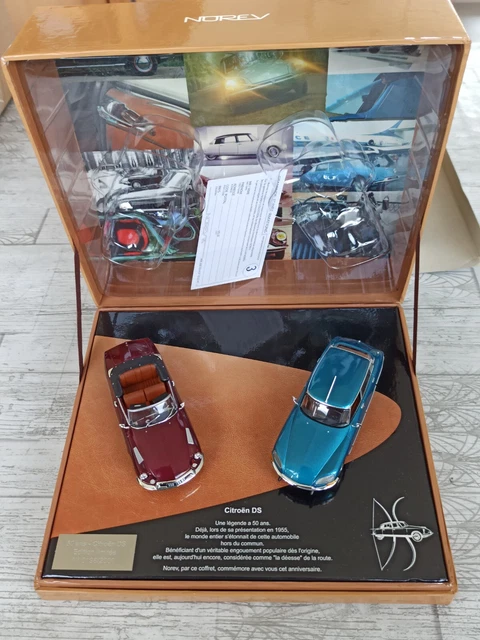 Coffret Minialuxe 1/43 – 60 Ans Citroën DS19, édition Limitée à 20 Exemplaires