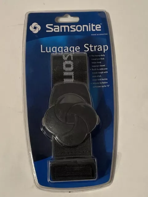 New Samsonite Luggage Strap Black up to 72"