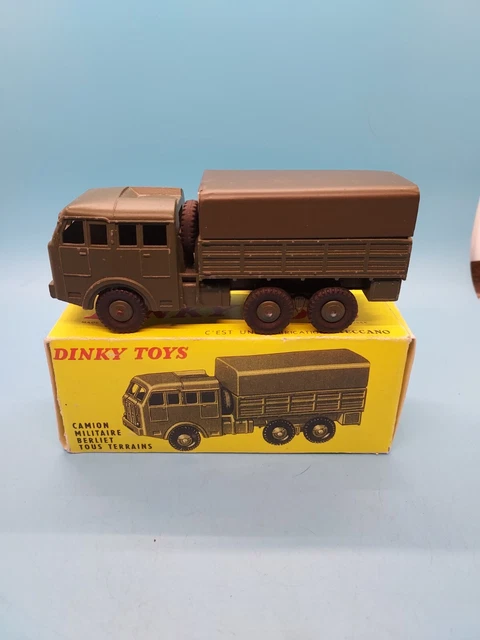 Dinky Toys 80D – Camion Militaire Berliet Tous Terrains – France