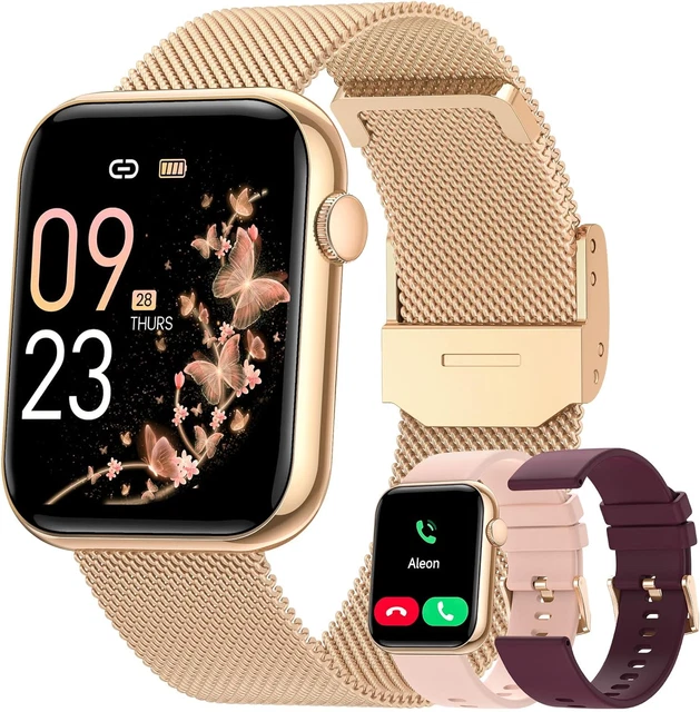 AKAROA ESTD 2019 Guanti In Pelle Da Donna MIA, Funzione Touchscreen