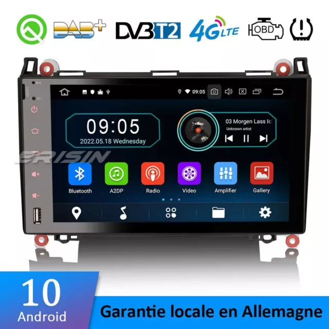 9 inch Android 13.0 for 2004-2012 BENZ B200/A-KLASSE (W169)/ B-KLASSE  (W245) GPS Navigation Radio with Touchscreen Bluetooth AUX support OBD2 DVR  Carplay