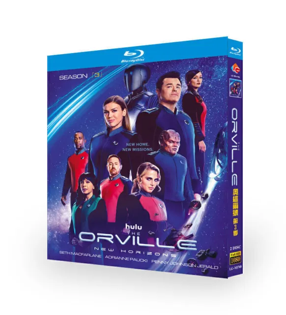 The Orville Season 1-3 Blu-ray BD TV Complete English All Region 6 Discs Boxed 3