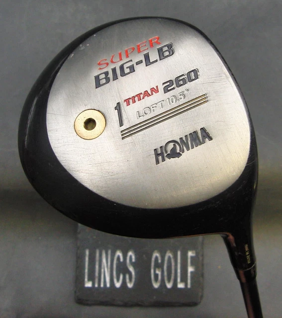 Honma HiroHonma Super Big-LB Titan 260 10.5° 1 Wood/Driver Stiff Graphite Shaft Honma HiroHonma Super Big-LB Titan 260 10.5° 1 Wood/Driver Stiff Graphite Shaft
