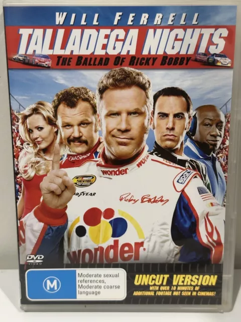 Talladega Nights - The Ballad Of Ricky Bobby  (DVD, 2006) Region 4 FREE SHIPPING