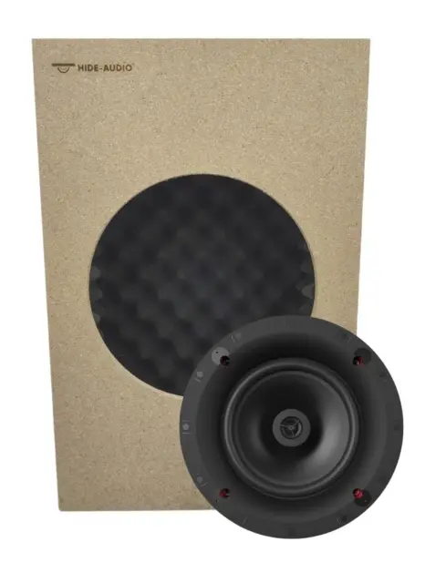 Haut-parleur de plafond Klipsch CS-18C + enceinte acoustique Hide-Audio V-LITE