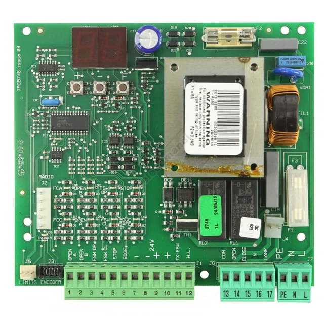 Centralina Scheda Centrale Elettronica 740D Cancello Scorrevole  - FAAC 202269