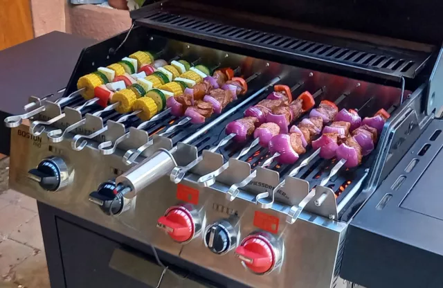 Rotisserie Drehspieß SD11F passend für Grillfürst Smart Grill G521E