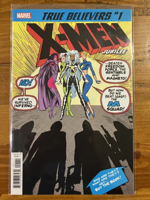 True Believers Uncanny X-Men #244 VFNM  FAP Jubilee Combined Post Marvel Comics