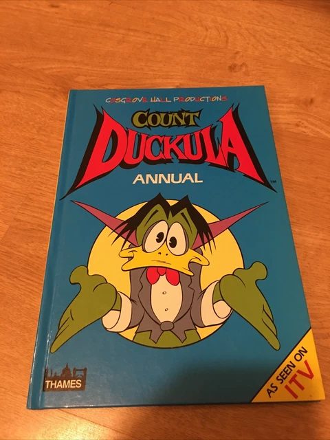 COUNT DUCKULA ANNUAL 1989 Thames TV £7.99 - PicClick UK