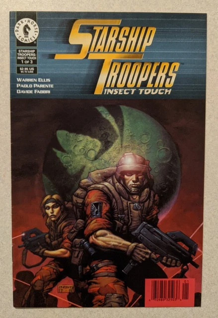 Dark Horse Comics - Starship Troopers: Insect Touch, Issue #1; Vintage, VF/NM