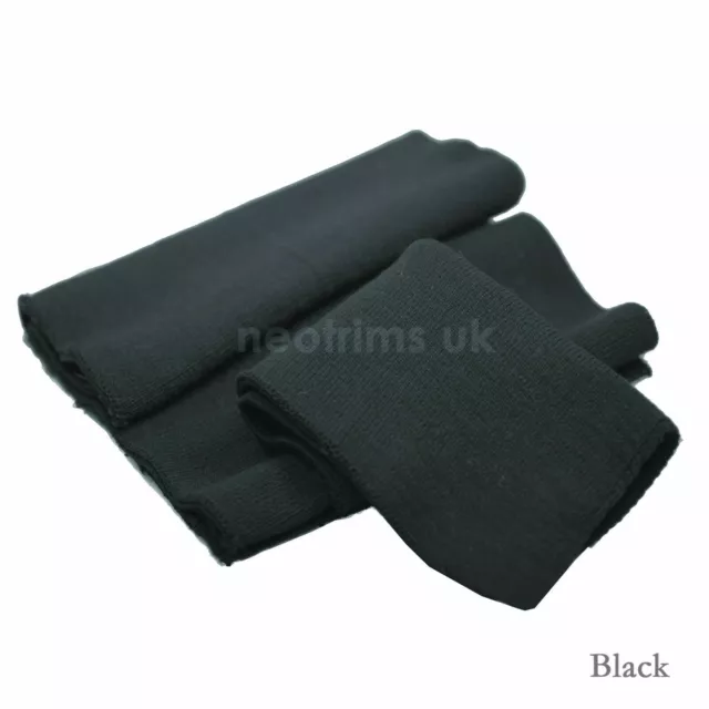 Rib Knit Cuffing Waistband,Cuff Ribbing Knitted Stretch Fabric.Garments Repair