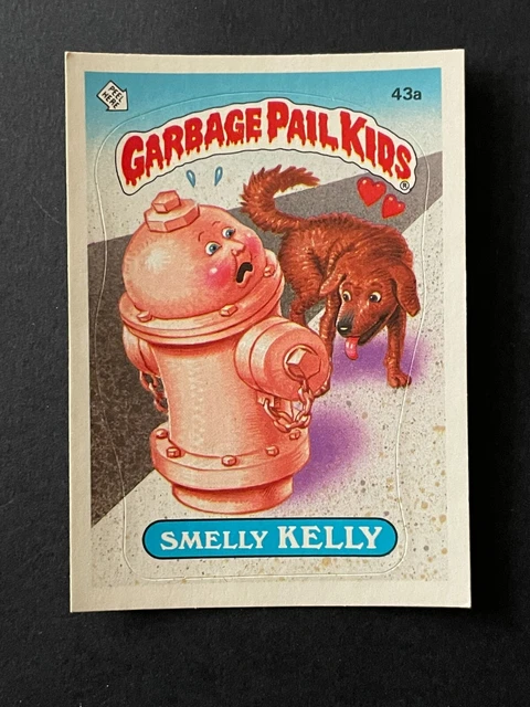 1985 Topps Garbage Pail Kids Series 2 Smelly Kelly #43A