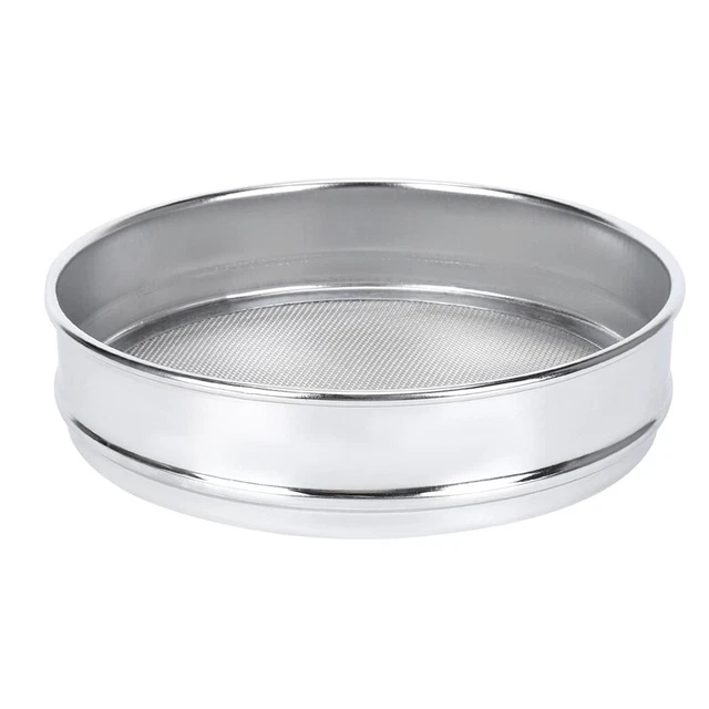 30cm Tamis Jardin Fin Rond Passoire INOX Outil De Jardinage Passoire à