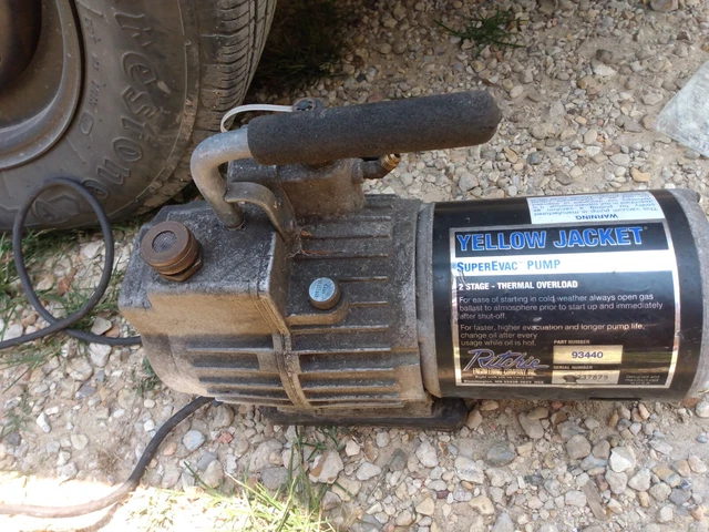 Yellow Jacket 93560 SuperEvac Two-Stage Vacuum Pump