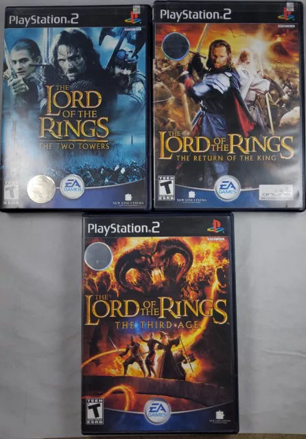 Lord of the Rings: The Return of the King (GameCube, 2003) Tested, CIB