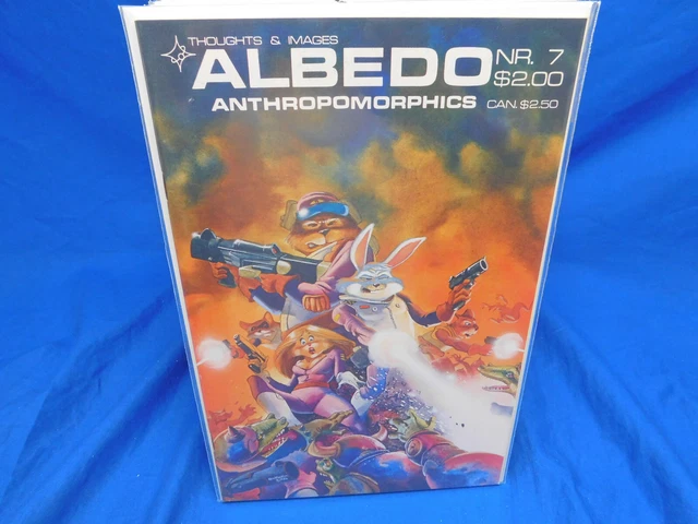 Albedo Anthropomorphics 1987 Comic Series Vol. 7 Thoughts & Images Gallacci  VF+
