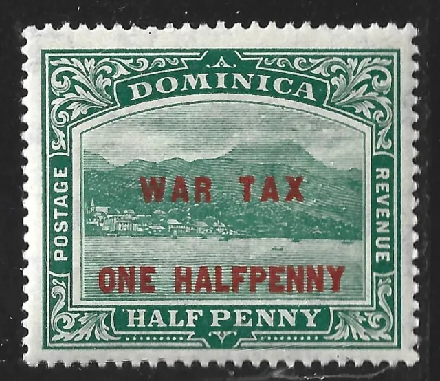 Dominica, Scott #MR1, 1/2p War Tax, MH