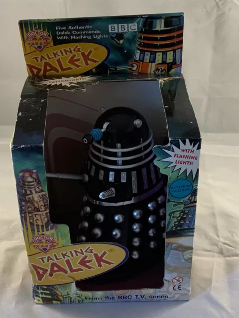 Doctor Who: Talking Dalek, Classic Black/Silver, Product Enterprise