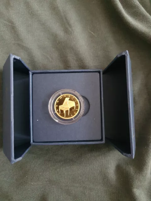 50 Euro Goldmünze - Hammer Flügel- Deutschland 2019, "G", 1/4 Unze Gold 999