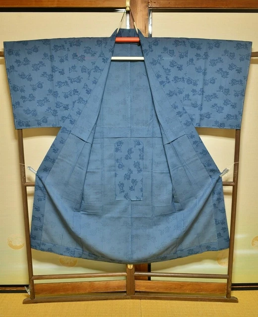 Mens Hitoe Naga- Juban Underwear Kimono Japanese vintage Jyuban 136cm /982 3