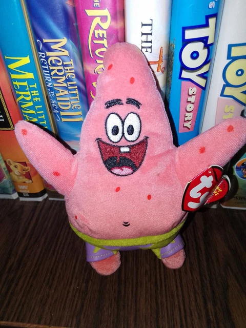 PATRICK-STAR TY BEANIE Sponge Bob Character 2004 $25.00 - PicClick CA