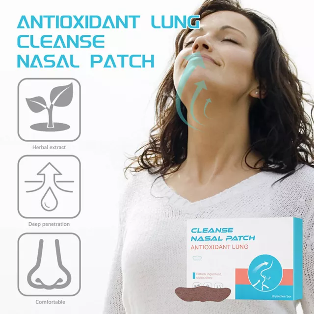 Nasal Patch Relieves Nasal Congestion Discomfort Dry Throat Itching Ventilation