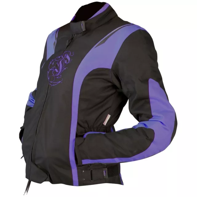 Armr Jojo Purple Ladies Waterproof Motorcycle Jacket